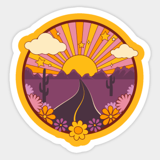 1970s Road Trip Sticker